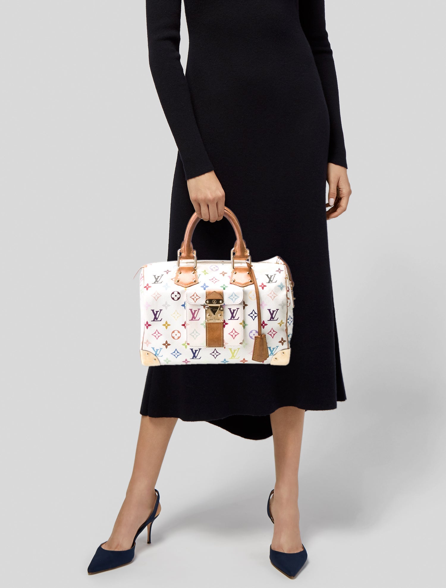 Louis Vuitton Multicolore Monogram Speedy 30